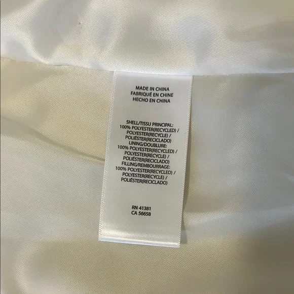 Ralph Lauren NWT Women's Cream Large Quilted Vest - Picture 6 of 8